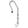 vidaXL Scaletta per Piscina 3 Gradini in Acciaio Inox 304 120 cm