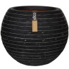 Capi Vaso a Sfera Nature Row 40x32 cm Antracite KRWZ270