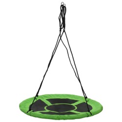 vidaXL Altalena 110 cm 100 kg Verde