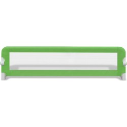 vidaXL Sponde Letto per la Sicurezza dei Bambini 2 pz Verde 150x42 cm