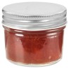 vidaXL Vaso per Marmellata in Vetro Coperchio Argento 48 pz 110 ml