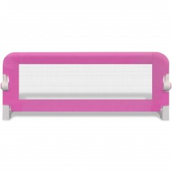 vidaXL Sponde Letto per la Sicurezza dei Bambini 2 pz Rosa 102x42 cm