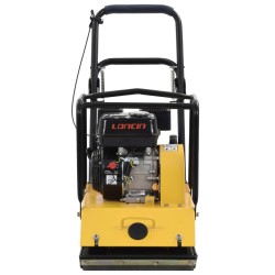 vidaXL Compattatore con Piastra Vibrante 196 CC 85 kg 15,5 Kn