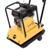 vidaXL Compattatore con Piastra Vibrante 196 CC 85 kg 15,5 Kn