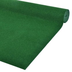 vidaXL Erba Artificiale con Tacchetti PP 5x1 m Verde