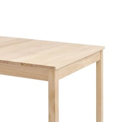 vidaXL Set da Pranzo 7 pz in Legno di Pino