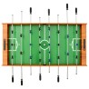 vidaXL Calcio Balilla Pieghevole 121x61x80 cm Marrone Chiaro