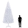 vidaXL Albero di Natale Artificiale 400 cm Bianco 