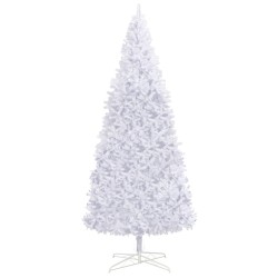 vidaXL Albero di Natale Artificiale 400 cm Bianco 