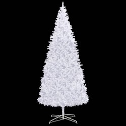 vidaXL Albero di Natale Artificiale 400 cm Bianco 