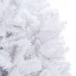 vidaXL Albero di Natale Artificiale 400 cm Bianco 