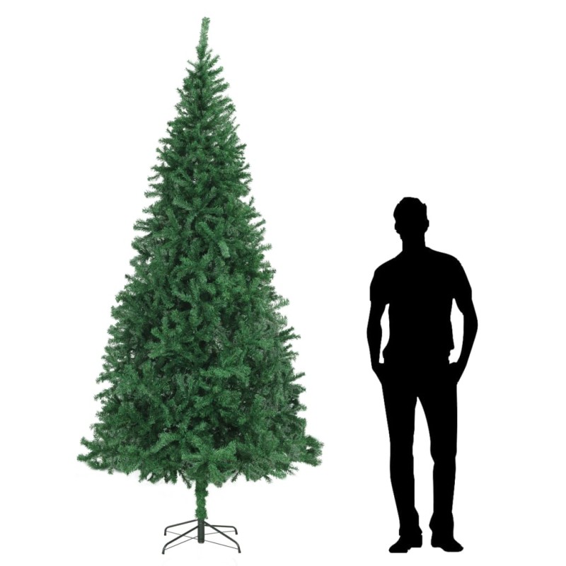 vidaXL Albero di Natale Artificiale 300 cm Verde 