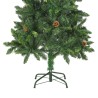 vidaXL Albero di Natale Artificiale con Pigne Verde 150 cm