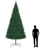 vidaXL Albero di Natale Artificiale 400 cm Verde 