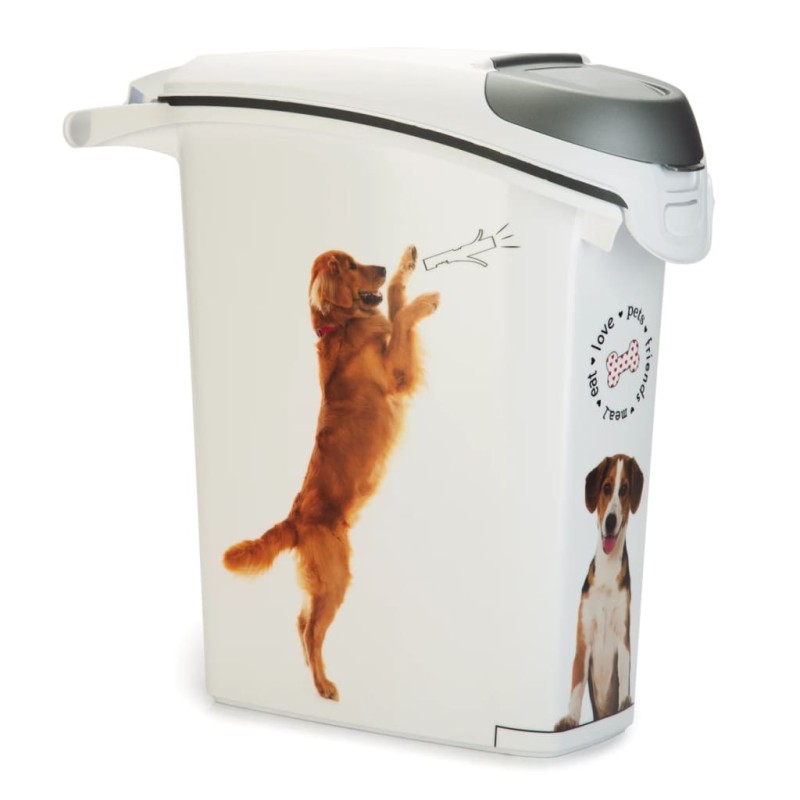 Curver Contenitore Cibo per Animali Motivo Cane 23L 