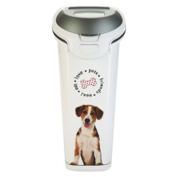 Curver Contenitore Cibo per Animali Motivo Cane 23L 