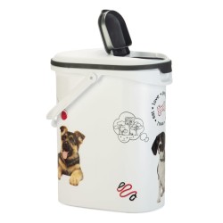 Curver Contenitore Cibo per Animali Motivo Cane 10L 