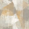 DUTCH WALLCOVERINGS Carta da Parati Motivo Prospettico Beige e Grigio 