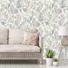 DUTCH WALLCOVERINGS Carta da Parati Motivo Foglie e Tucano Beige