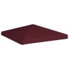 vidaXL Copertura Superiore per Gazebo 310g/m² 3x3m Bordeaux