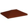 vidaXL Copertura Superiore Gazebo 310g/m² 3x4m Terracotta