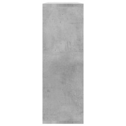 vidaXL Mensole a Muro Grigio Calcestruzzo 104x20x58,5 cm in Truciolato