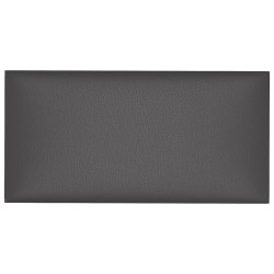 vidaXL Pannelli Murali 12 pz Grigi 30x15 cm in Similpelle 0,54 m²