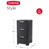 Curver Cassettiera Style 42 L Antracite