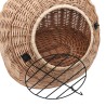 vidaXL Trasportino per Gatti 60x45x45 cm in Salice Naturale