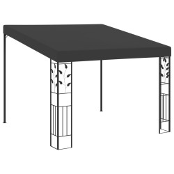 vidaXL Gazebo a Parete 3x3x2,5 m Antracite