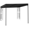 vidaXL Gazebo a Parete 3x3x2,5 m Antracite