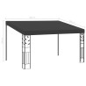 vidaXL Gazebo a Parete 4x3x2,5 m Antracite