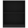 vidaXL Libreria Nera 60x24x74,5 cm in Legno ingegnerizzato