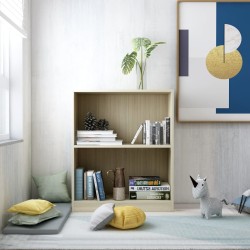 vidaXL Libreria Rovere Sonoma 60x24x74,5 cm in Legno ingegnerizzato