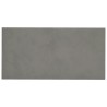 vidaXL Pannelli Murali 12 pz Grigio Chiaro 30x15 cm Velluto 0,54 m²