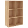 vidaXL Libreria/Credenza Rovere Sonoma 66x30x97,8 cm in Truciolato