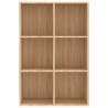 vidaXL Libreria/Credenza Rovere Sonoma 66x30x97,8 cm in Truciolato