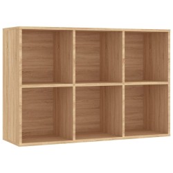 vidaXL Libreria/Credenza Rovere Sonoma 66x30x97,8 cm in Truciolato