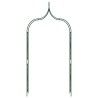 vidaXL Arco da Giardino Verde Scuro 120x38x258 cm in Ferro 