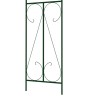 vidaXL Arco da Giardino Verde Scuro 120x38x258 cm in Ferro 