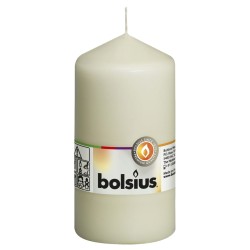 Bolsius Candele Moccoli 8 pz 130x68 mm Avorio