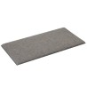 vidaXL Pannelli Murali 12 pz Grigio Chiaro 30x15 cm Tessuto 0,54 m²