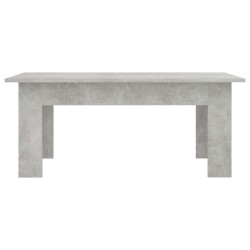 vidaXL Tavolino da Caffè Grigio Cemento 100x60x42 cm in Truciolato