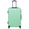 vidaXL Set Valigie Trolley a Custodia Rigida 3 pz Menta in ABS