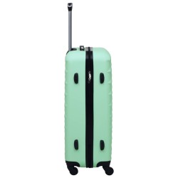 vidaXL Set Valigie Trolley a Custodia Rigida 3 pz Menta in ABS