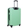 vidaXL Set Valigie Trolley a Custodia Rigida 3 pz Menta in ABS