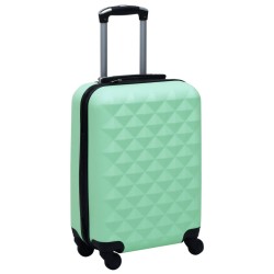 vidaXL Trolley a Custodia Rigida Menta ABS