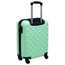 vidaXL Trolley a Custodia Rigida Menta ABS