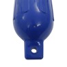 vidaXL Paraurti per Gommone 4 pz Blu 58,5x16,5 cm in PVC