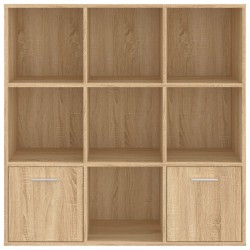 vidaXL Libreria Effetto Rovere Sonoma 98x30x98 cm in Truciolato